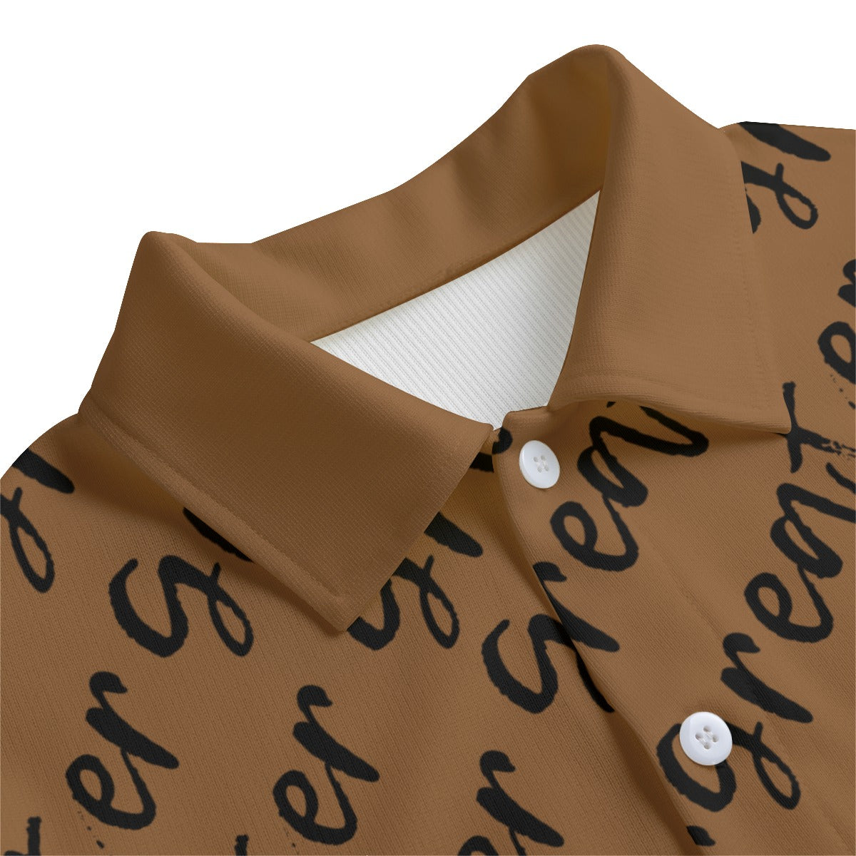 Gold Greater Print Collar Jacket