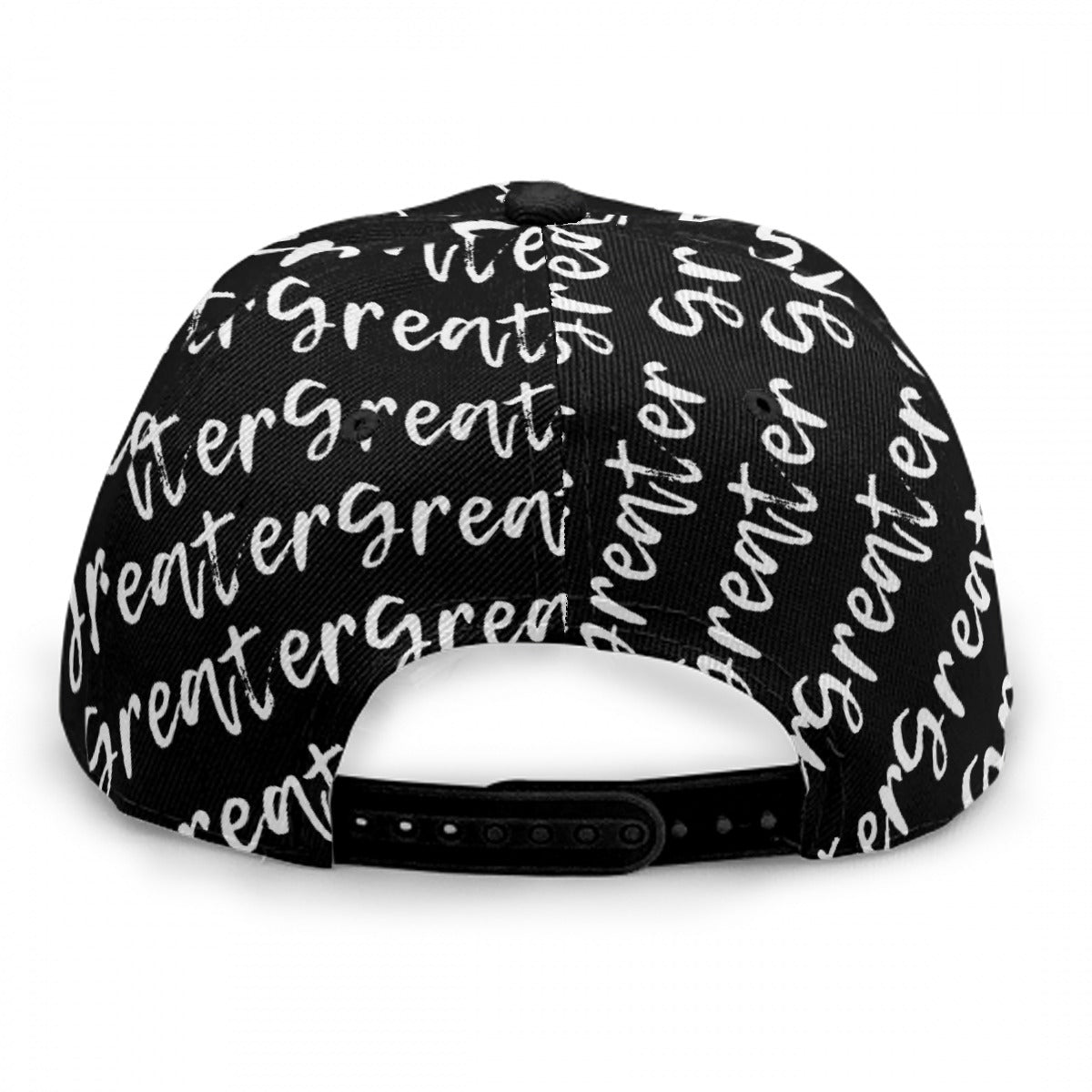 Greater Black Print Cap