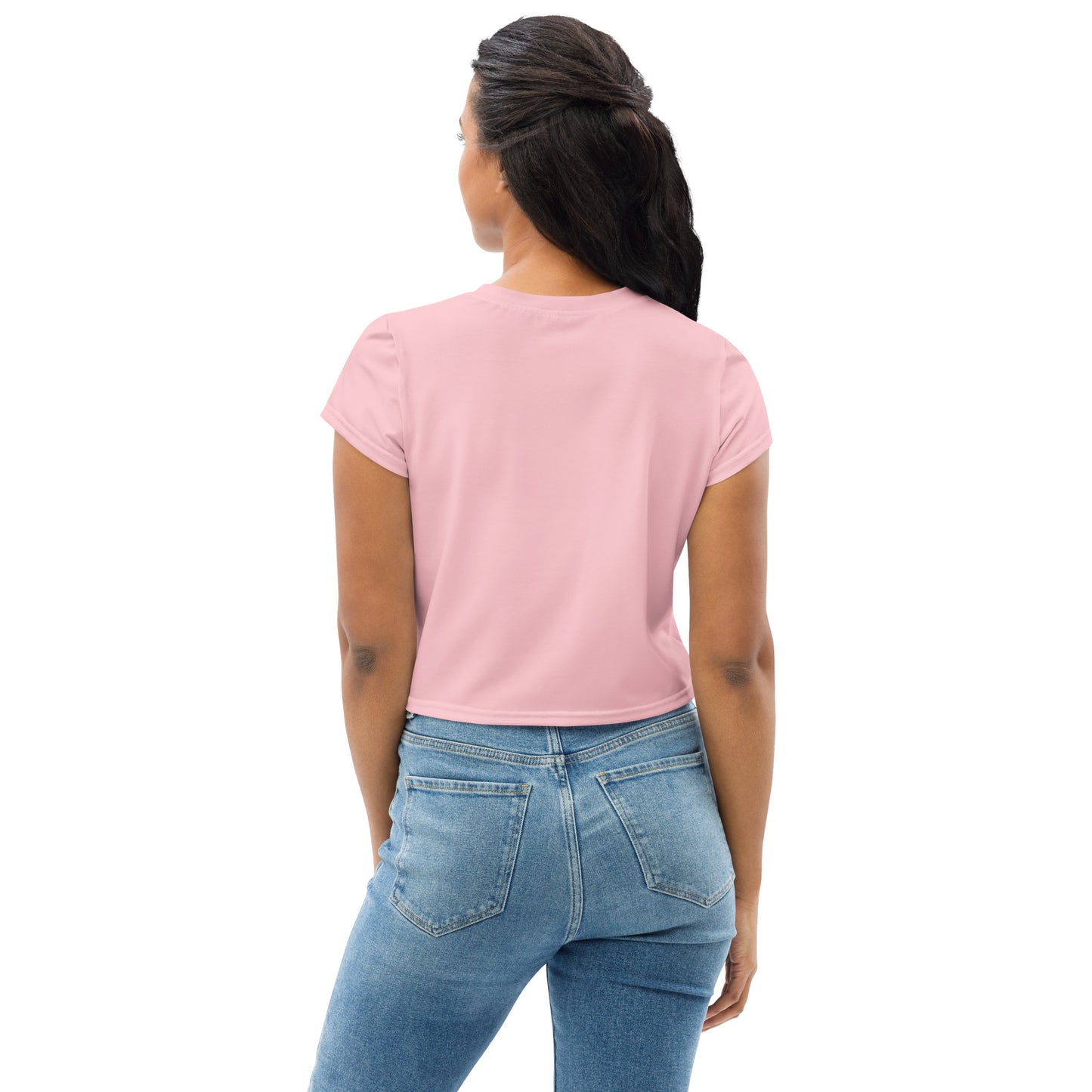 AGM Logo Pastel Crop Tee
