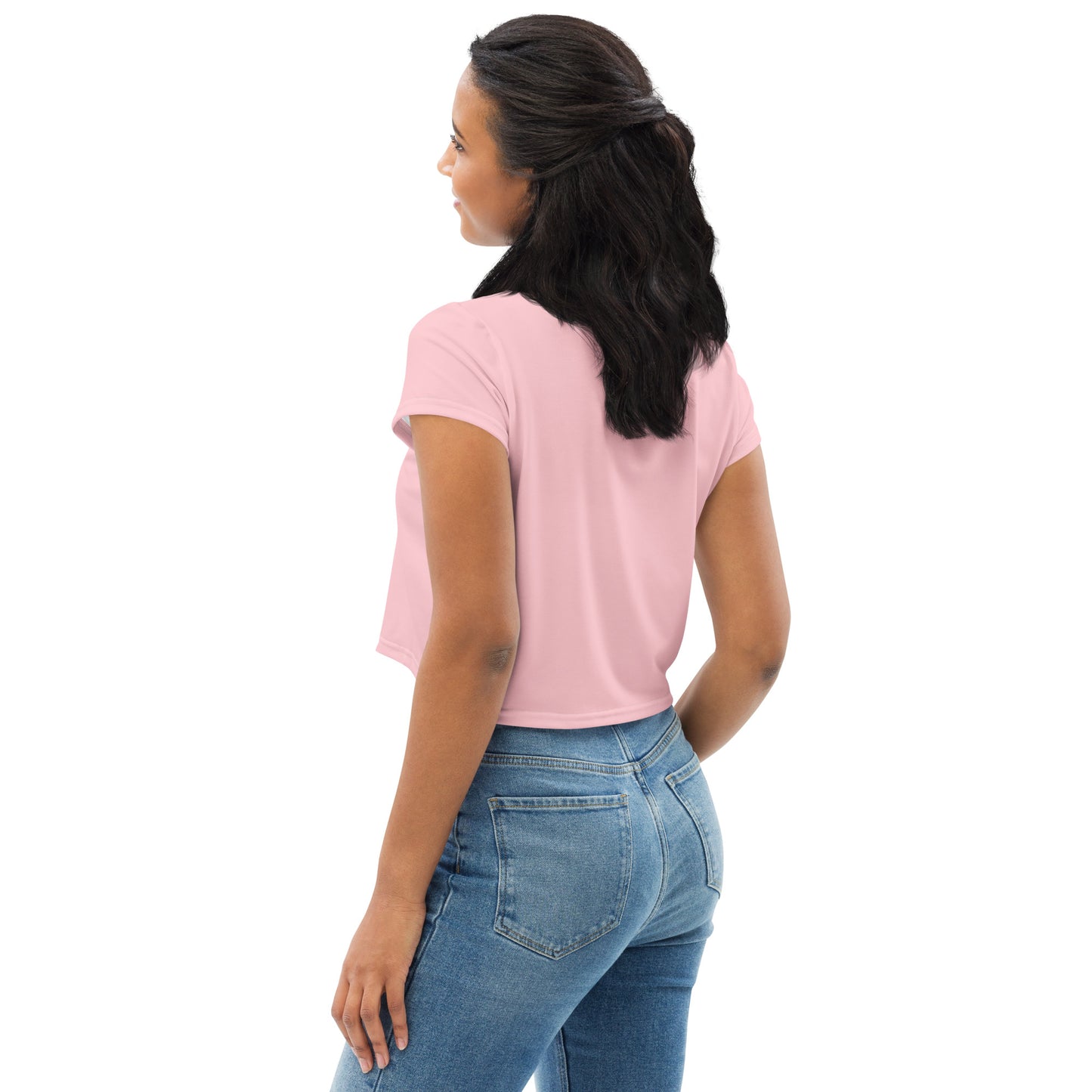 AGM Logo Pastel Crop Tee