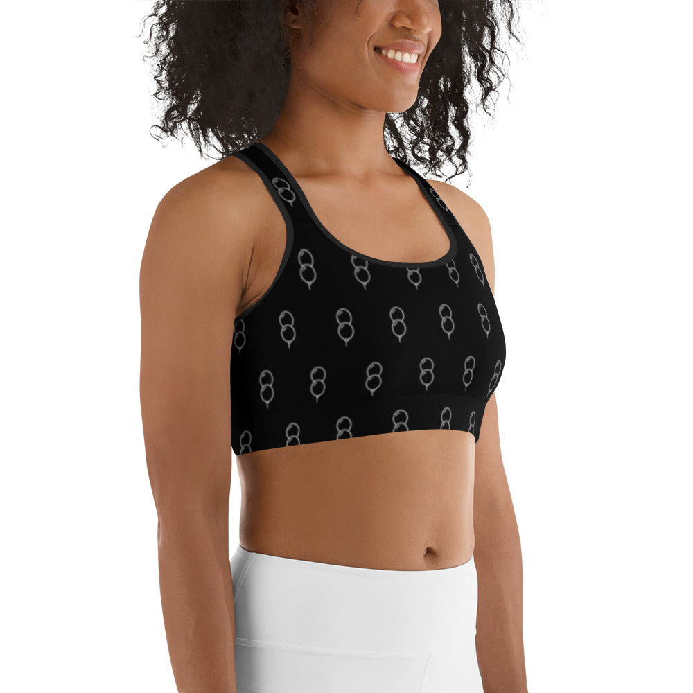 Balloon Print Sports bra