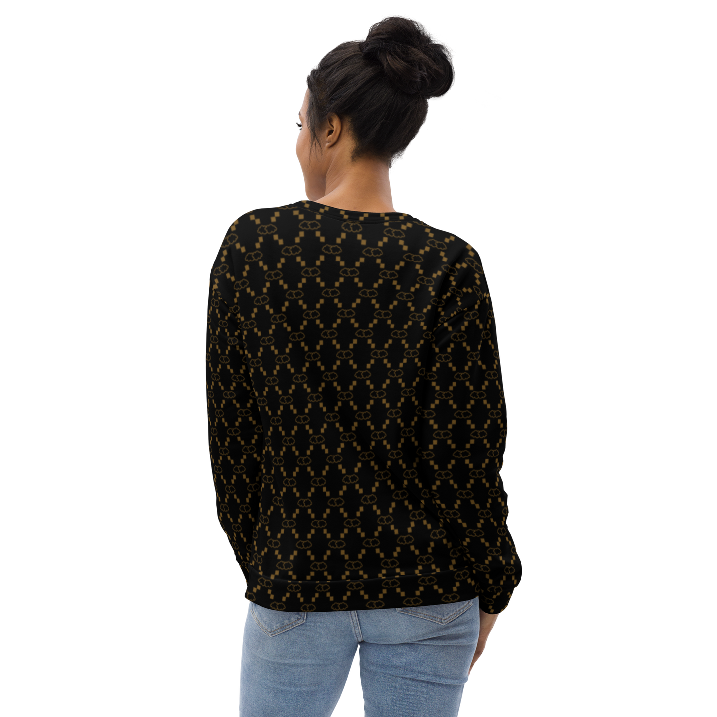 Unisex Black GG Sweatshirt