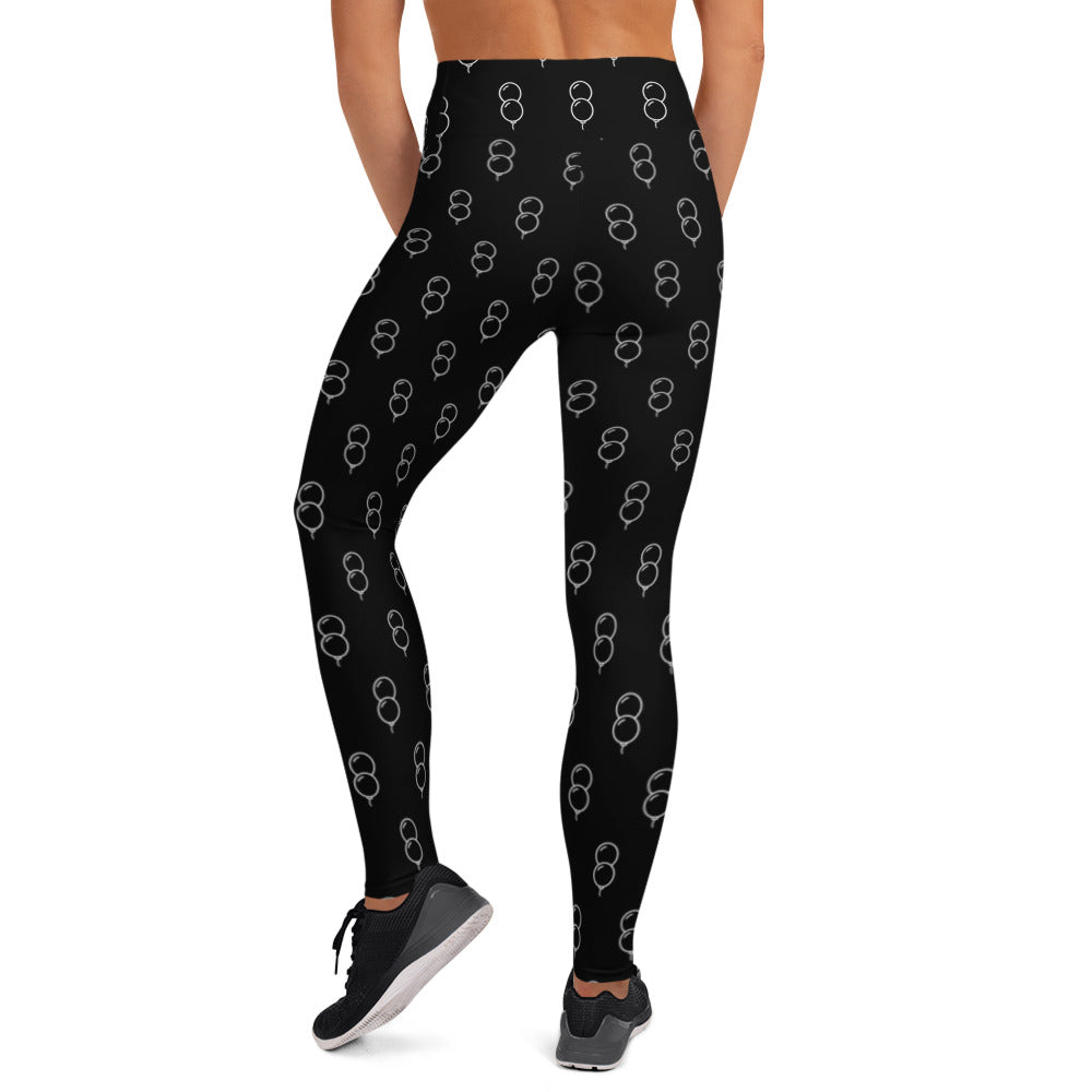 Balloon Print Yoga Leggings