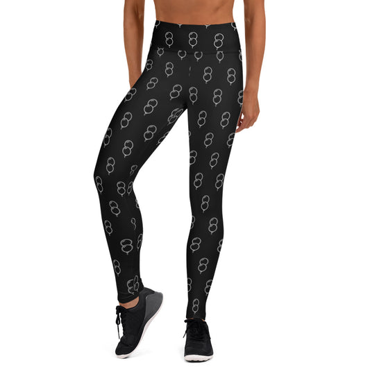 Balloon Print Yoga Leggings