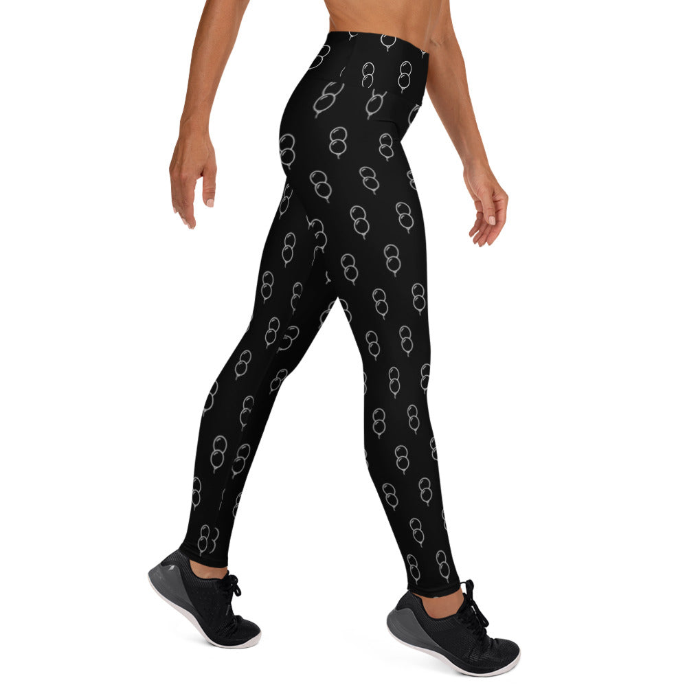 Balloon Print Yoga Leggings