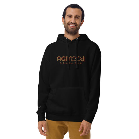 Gold AGM Logo Unisex Hoodie