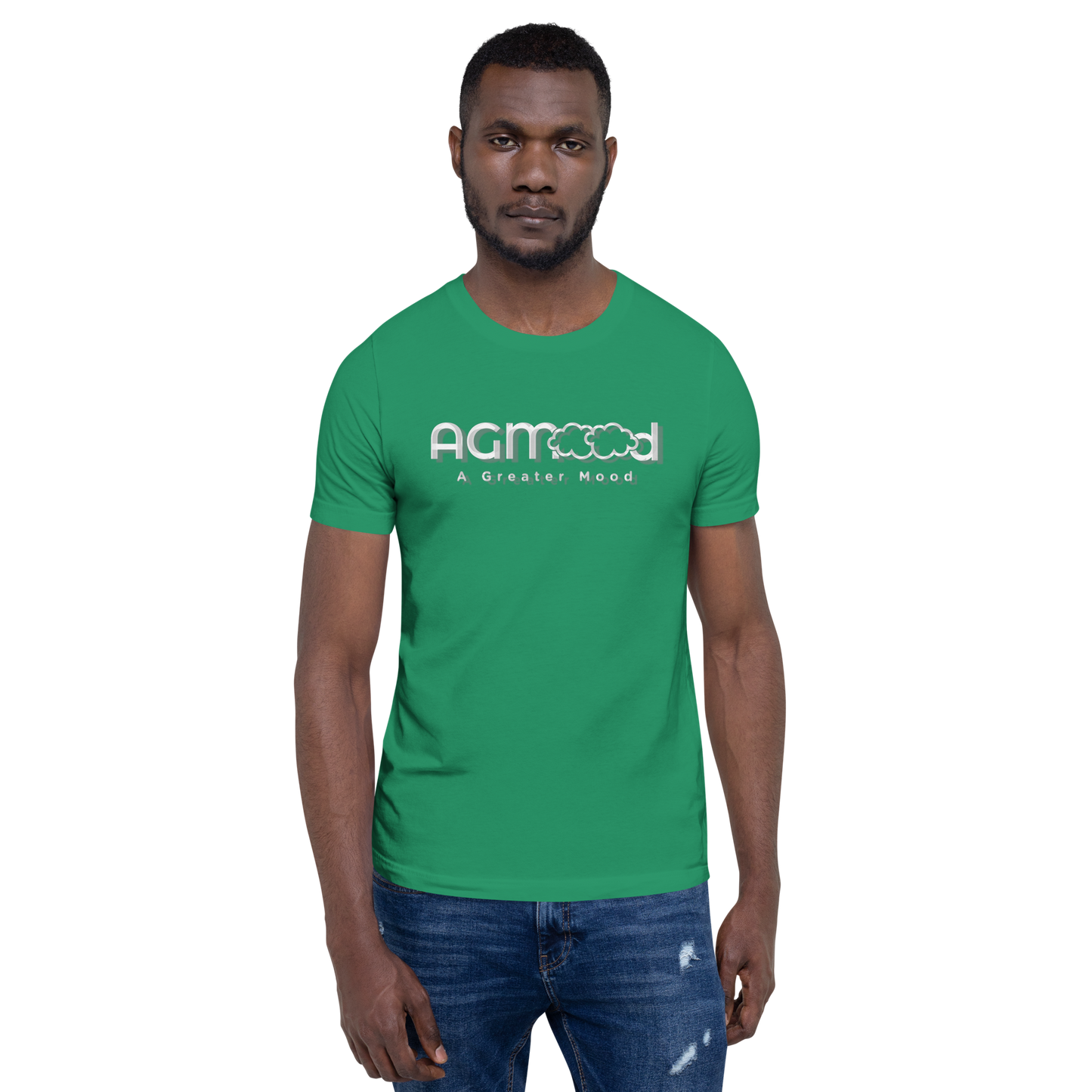 AGM White Logo Unisex t-shirt