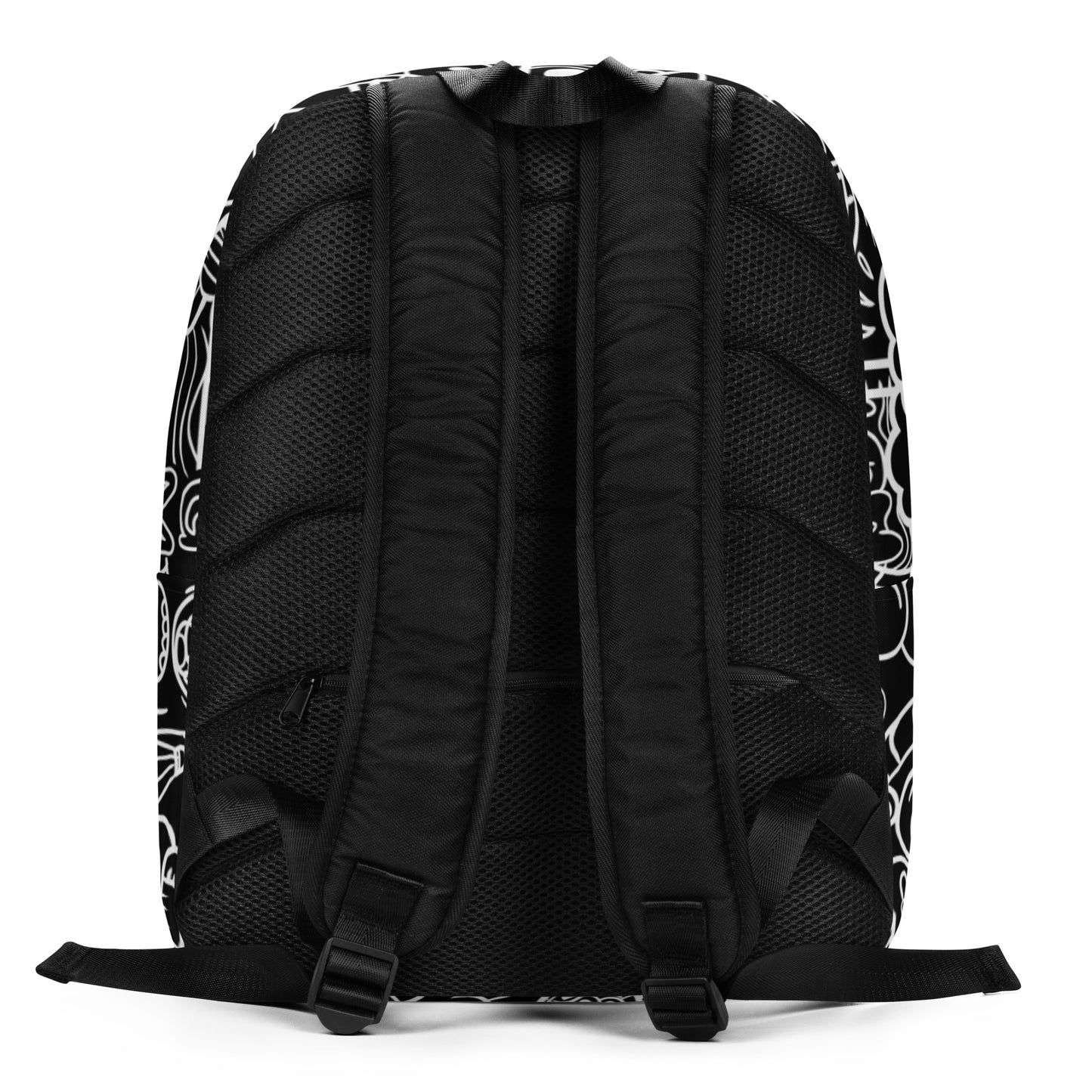 Black Graffiti Backpack